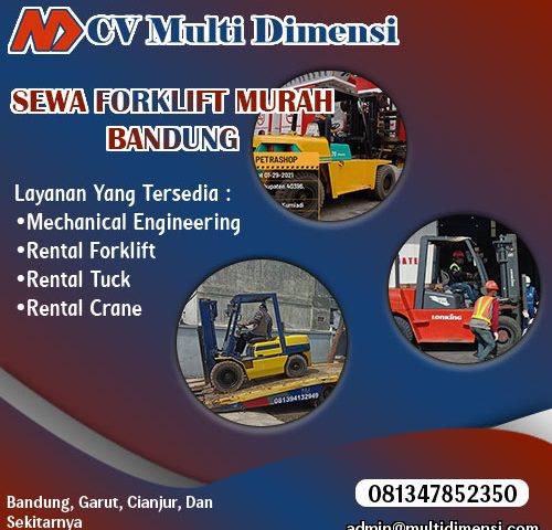 sewa forklift murah bandung