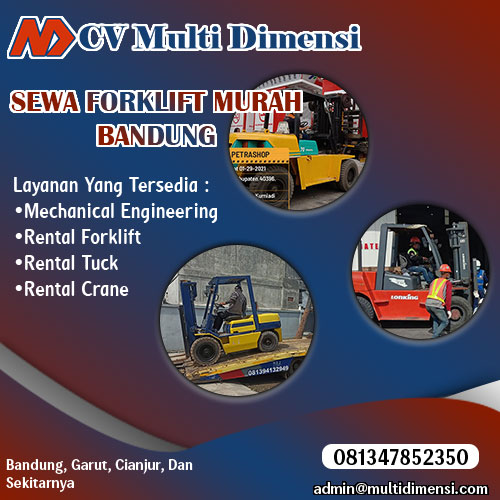 sewa forklift murah bandung