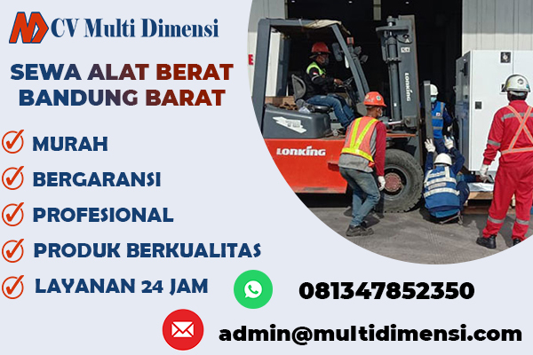 SEWA ALAT BERAT BANDUNG BARAT